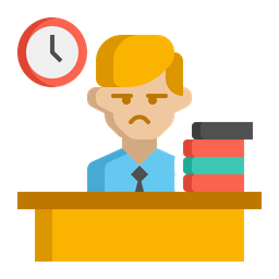 Busy Employee  Icon