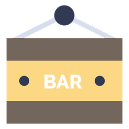 Bar Sign  Icon