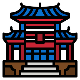 Chinese Temple  Icon