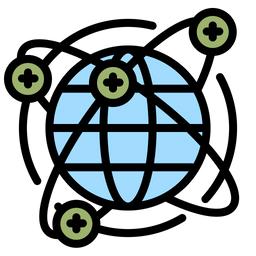 Global Communication  Icon