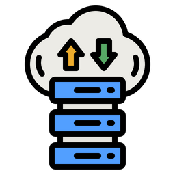 Cloud Server  Icon