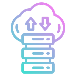 Cloud Server  Icon