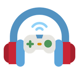 Gaming-Kopfhörer  Symbol