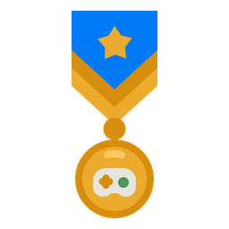 Spielmedaille  Symbol