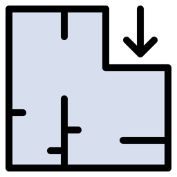 Wohnungsplan  Symbol