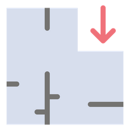 Planta de apartamento  Ícone