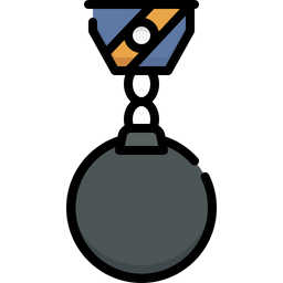 Demolition ball  Icon