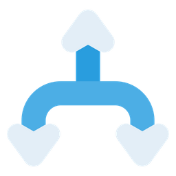 Flecha de base de datos  Icono