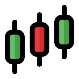 Candlestick Graph  Icon