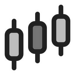 Candlestick Graph  Icon