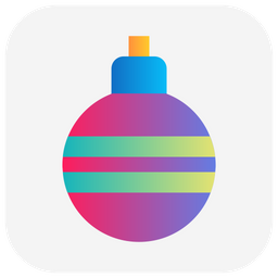 Christmas Decoration Ball  Icon