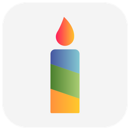 Christmas Candle  Icon