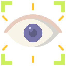 Eye Recognition  Icon