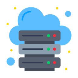 Cloud Server  Icon