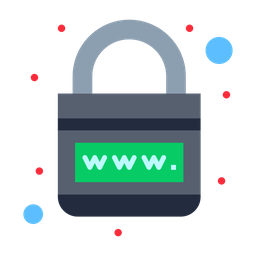 Domain Lock  Icon