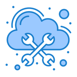 Cloud Server  Icon