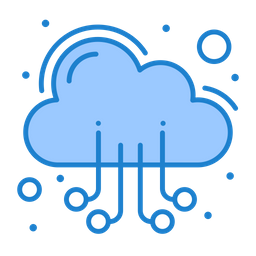 Cloud Hosting  Icon