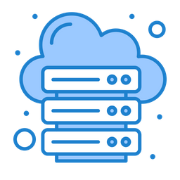 Cloud Server  Icon