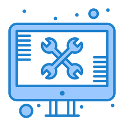 Computer Maintenance  Icon