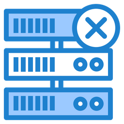 서버 삭제  아이콘