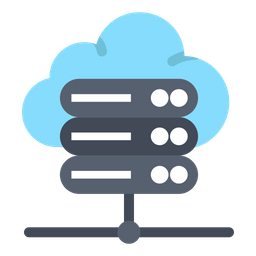 Cloud Database  Icon