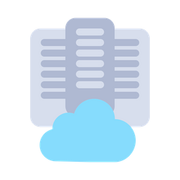 Cloud Server  Icon