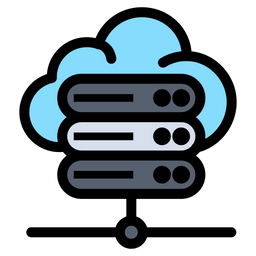 Cloud Database  Icon