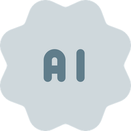 Artificial Intelligence Flow  Icon