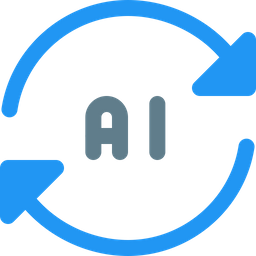 Artificial Intelligence Refresh  Icon