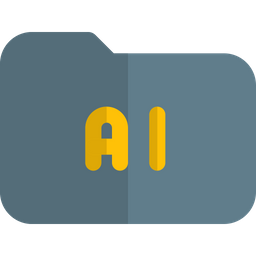 Artificial Intelligence Folder  Icon