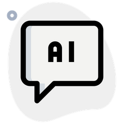 Artificial Intelligence Chat  Icon