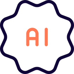 Artificial Intelligence Flow  Icon