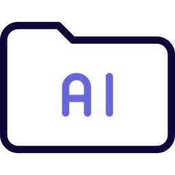 Artificial Intelligence Folder  Icon