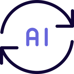 Artificial Intelligence Refresh  Icon