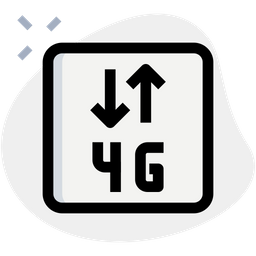 3 G Transfer Data  Icon