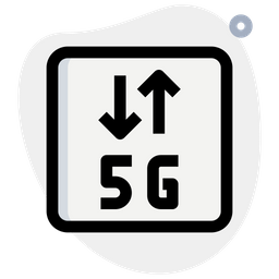 Transferência de dados 4G  Ícone