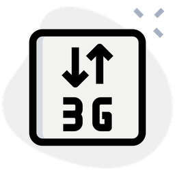 Transferência de dados 5G  Ícone