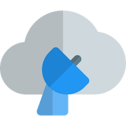 Cloud Satellite  Icon