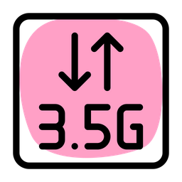 3 G And 5 G  Icon