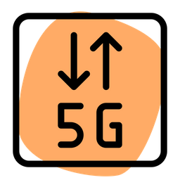 5 G Transfer Data  Icon