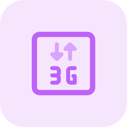 Transferência de dados 4G  Ícone