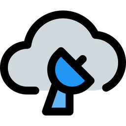 Cloud Satellite  Icon