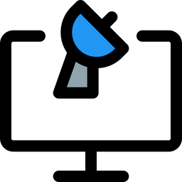 Computer Satellite  Icon