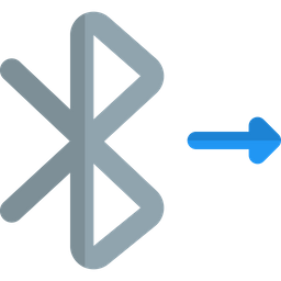 Bluetooth-Daten senden  Symbol