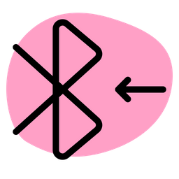 Bluetooth Data Recieve  Icon