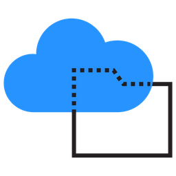 Cloud Folder  Icon