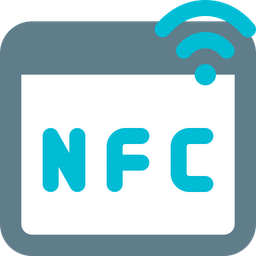 Tecnologia NFC do navegador  Ícone
