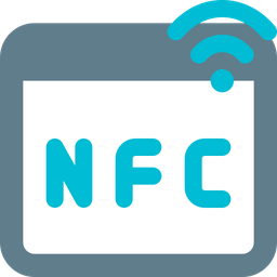 Browser-NFC-Technologie  Symbol