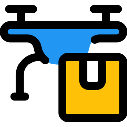 Pacote de caixa de drone  Ícone