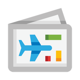 Air Ticket  Icon